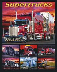 Poster - Super trucks  Enmarcado de cuadros